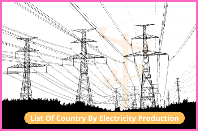List of country By Electricity Production